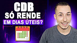 CDB LCI e LCA rende em finais de semana e feriados Entenda [upl. by Sneed41]