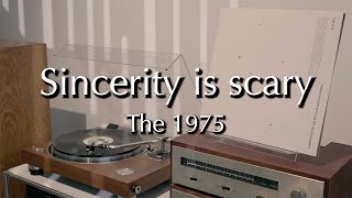 1960 빈티지 오디오로 듣는 The 1975  ‘Sincerity is scary Vinyl [upl. by Aniled]