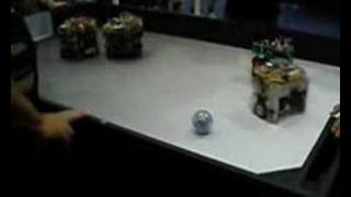 RoboCup Junior 2007 Atlanta  Soccer  Complubot vs Cenatex [upl. by Stanway300]