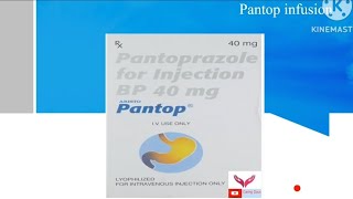 Pantoprazole infusion preparation  Indications for Pantoprazole infusion [upl. by Oler]