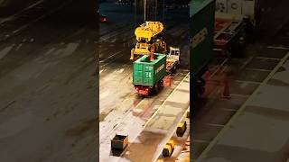 Loading 20ft container box for container vessel fyp foryou video viralshorts shortsasmr [upl. by Keviv]