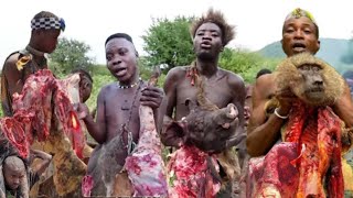 Discover Hadzabe Tribe Amazing How Hadzabe Successful Hunt And Cook Their Prey [upl. by Ulda419]