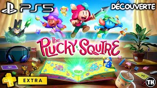 THE PLUCKY SQUIRE  Une aventure plateformer mêlant 2D et 3D  Découverte PS Extra  Gameplay PS5 [upl. by Adnauqahs307]