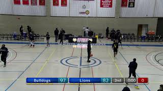 Mens Basketball  CCBC Dundalk Lions vs Pitt Bulldogs [upl. by Dirgis700]