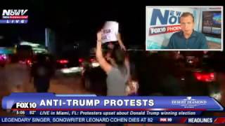 Donald Trump Protester Gets EXPOSED And Is Now Being Investigated  FNN [upl. by Sylas]