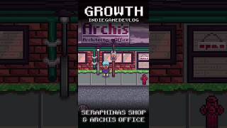 Growth Daily GameDevLog 208 Seraphinas Shop amp Archys Office devlog gamedev godot4 godotengine [upl. by Nauqram]