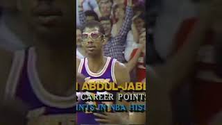 KareemAbdul Jabbar Passed Wilt Chamberlain For NBA’s AllTime Leading Scorer in 1984  Shorts [upl. by Auhsohey]