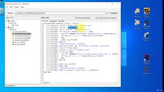 356 Decompiling a Visual Basic program to VB Source Code [upl. by Eki]