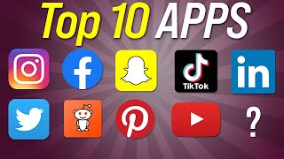 Top 10 Social Media Apps Explained in One Video [upl. by Lathrop]