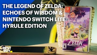 Save Hyrule with the wisdom of Princess Zelda and the Nintendo Switch Lite Hyrule Edition [upl. by Ayikaz]