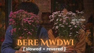 Bere mwdwi  Bodo Song Slowed And reverb Mebodok6y [upl. by Byrn]