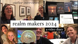 Realm Makers 2024  AUTHOR INTERVIEWS [upl. by Sheffy]