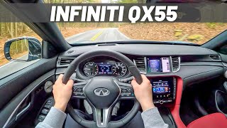 2023 Infiniti QX55  POV TEST DRIVE [upl. by Nosecyrb]