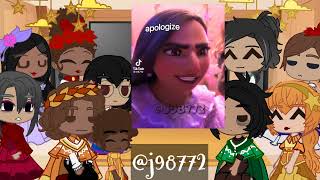 La familia Madrigal reacts to tiktok Bruno and Mirabel  lazyy again  half quality  PART 2 [upl. by Bonnette800]