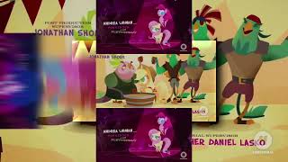 YTPMV My Little Pony The Movie  End Credits FreeForm Version Scan [upl. by Malonis]