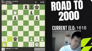 The Botez Gambit is real  Road to 2000 [upl. by Calla]