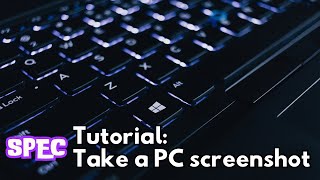 How To Take a Screenshot on PC or Laptop  Windows 11 amp 10 [upl. by Nolaj]