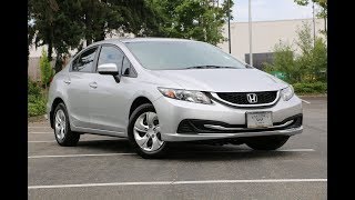 2015 Honda Civic Sedan LX Walk Around [upl. by Izzy644]