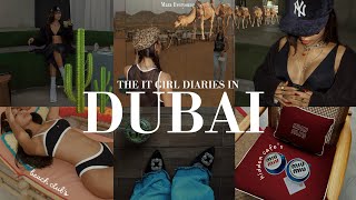 How to spend your week in Dubai hidden cafes beach club night life [upl. by Kotz]