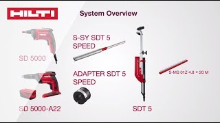 HOW TO get started with the Hilti Decking Speed Kit for your SDT 5 standup tool [upl. by Hull265]