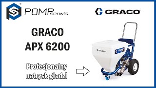 Graco APX 6200  Profesjonalny natrysk gładzi [upl. by Ennaxxor]