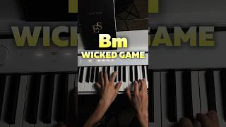 Wicked Game 🎹 АККОРДЫ [upl. by Fougere944]