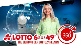 Die Ziehung der Lottozahlen vom 28092024 in 360 Grad [upl. by Aelak952]