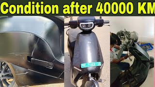 Condition of my Ola scooter after 40000 KM [upl. by Ahsok]