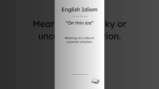 English Idiom with example 🗝️ Language Mastery in Minutes 🔍 shorts shortvideo english [upl. by Coridon794]