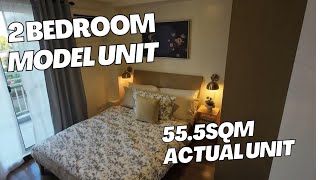 2 BEDROOM MODEL UNIT ACTUAL UNIT AT SATORI RESIDENCES 555 sqm [upl. by Nomae]