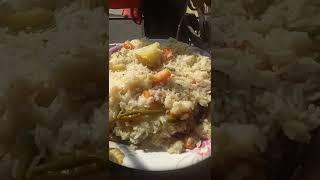 veg Biryani testy spicy jahakaas Bindass dum बीरयानी full video subscribe like biryani shorts [upl. by Heer214]