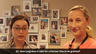 Q1 How long does it take for a Partner Visa to be granted [upl. by Lu103]