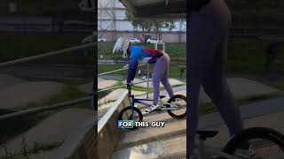 BMX Racing Time Trial Gone Wrong 🚴‍♂️💥 [upl. by Davin]