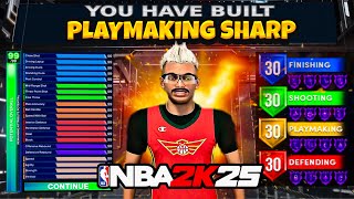 BEST 2WAY PLAYMAKING SHARPSHOOTER IN 2K25 [upl. by Anatola321]