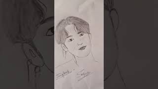 3D song jungkook sketch Artwithsanskritisingh562 [upl. by Ethelinda]