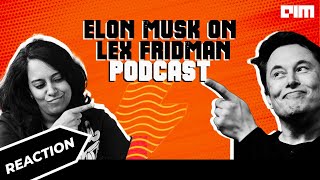 Ep 6  Reaction Video Elon Musk  Lex Fridman Podcast Ft Vandana Nair [upl. by Eirrac]