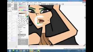 How to Draw Heather from Total Drama [upl. by Garrison496]