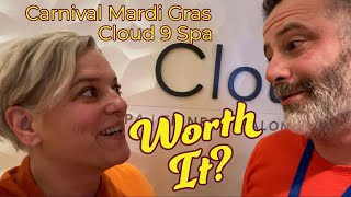 Carnival Mardi Gras Cloud 9 Spa Review  Is it worth it [upl. by Macintosh]