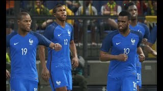 2v2 PES 2018 Beta Online  France vs Brésil  Mon Sixième Match PS4 [upl. by Ahsilrac]