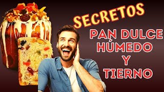 ¡PAN DULCE CASERO de ensueño 👉 Mis secretos mejor guardados ✨ panettone pandulce panneton [upl. by Witcher]