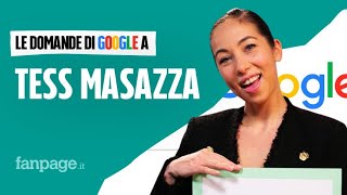 Tess Masazza Lol teatro età Instagram fidanzato lattrice risponde alle domande di Google [upl. by Enninaej296]