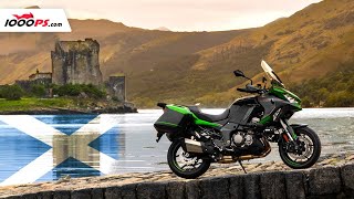 On the Kawasaki Versys 1000 S through Scotland  Travelogue amp Motorcycle Test [upl. by Hanikahs]