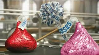 Hersheys Kisses TV Commercial Valentines iSpottv1 [upl. by Ayokal52]