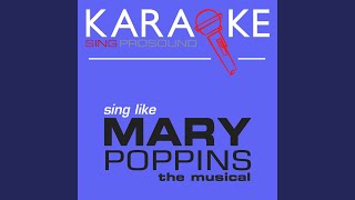 Supercalifragilisticexpialidocious From the Movie Mary Poppins Karaoke Lead Vocal Demo [upl. by Kress]