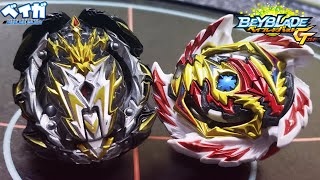 PRIME αPOCALYPSE 0DUl vs ERASE DIABOLOS VnBl especial GT  Beyblade Burst ベイブレードバースト [upl. by Nace578]