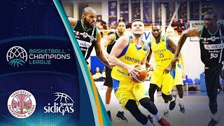 Ventspils v Sidigas Avellino  Highlights  Basketball Champions League 201819 [upl. by Naicul]