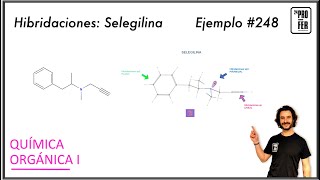 Ejemplo de hibridación 248 Hibridación de la Selegilina [upl. by Annaerb]