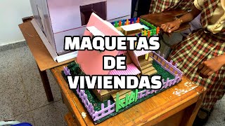 Clase de Artística  Maquetas de Casas [upl. by Fancie483]