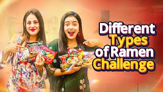 ঝাল নুডুলস খাওয়ার প্রতিযোগিতা  Ramen Challenge  Borna Hossain  Ritu Hossain [upl. by Annazor141]