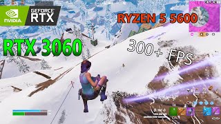 RTX 3060  Ryzen 5 5600  Fortnite Chapter 5 Season 1  Performance Mode Low Settings  1920x1080 [upl. by Yehs]